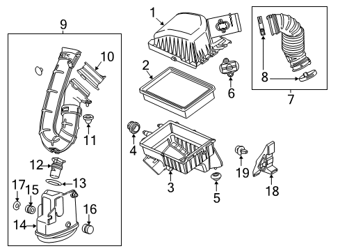 2014 Chevy Sonic Air Intake Diagram