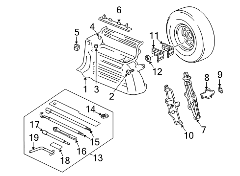 2005 Hummer H2 Front Door Diagram