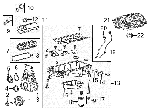 2017 Cadillac Escalade Intake Manifold Diagram