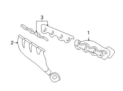 2007 Cadillac DTS Exhaust Manifold Diagram