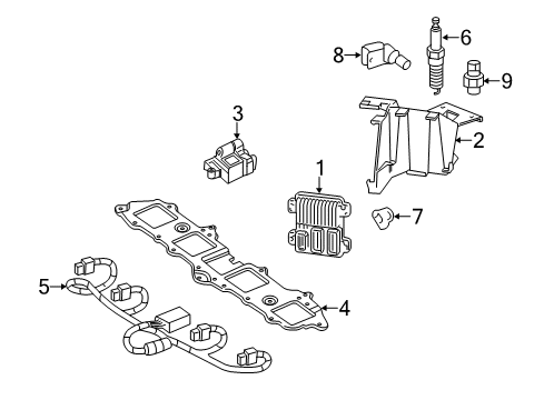 2012 GMC Sierra 2500 HD Ignition System Diagram