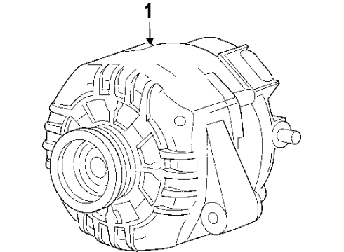 2011 Buick Lucerne Alternator Diagram