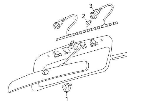 2005 Pontiac Montana License Lamps Diagram