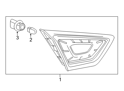 2016 Chevy Impala Bulbs Diagram 5 - Thumbnail