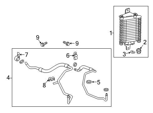 2017 Chevy Corvette Axle & Differential - Rear Diagram