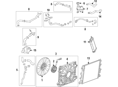 2021 Cadillac CT4 Intercooler Diagram