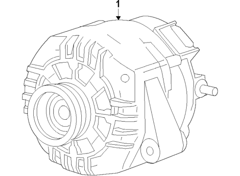 2021 Chevy Corvette Alternator Diagram