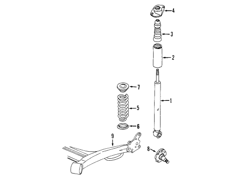 2006 Chevy Aveo Rear Suspension Diagram