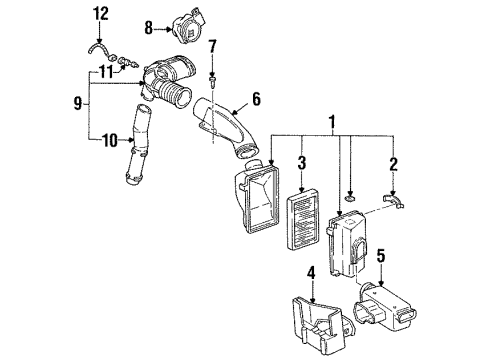 1995 Pontiac Firebird Air Intake Diagram