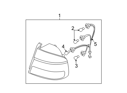 2006 Chevy Aveo Tail Lamps Diagram
