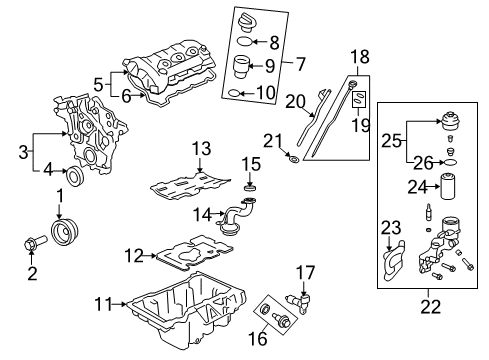 2009 Pontiac G8 Fuel Filter Diagram for 92193770