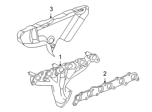 2005 Buick Rainier Exhaust Manifold Diagram