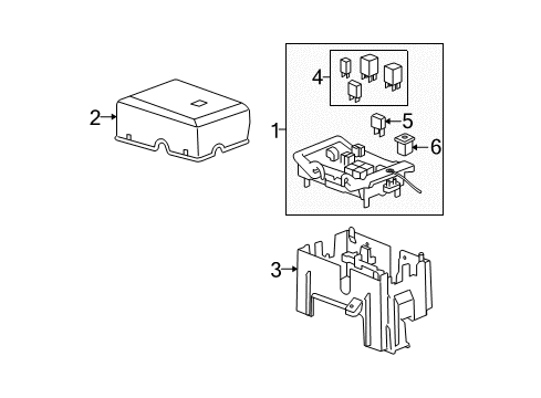 2013 GMC Yukon XL 2500 Window Defroster Diagram
