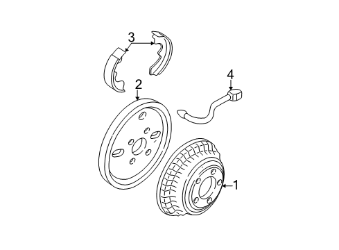 1994 Chevy Camaro Rear Brakes Diagram
