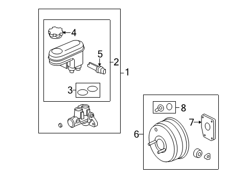 2008 Pontiac Torrent Dash Panel Components Diagram