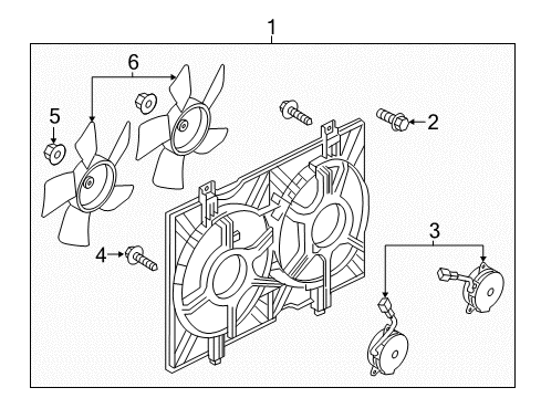 2015 Chevy City Express Cooling System, Radiator, Water Pump, Cooling Fan Diagram 2 - Thumbnail