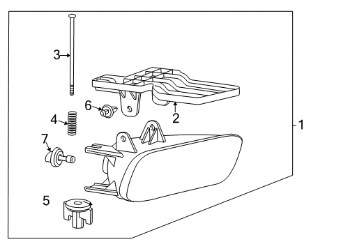 2000 Chevy Suburban 2500 Bulbs Diagram