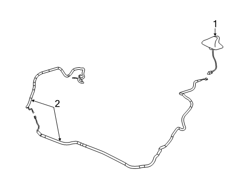 2016 Buick LaCrosse Antenna & Radio Diagram