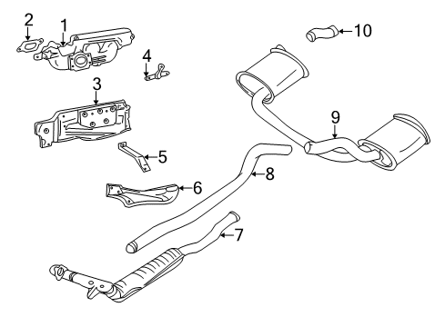Clip, Engine Oil Cooler Diagram for 9442908
