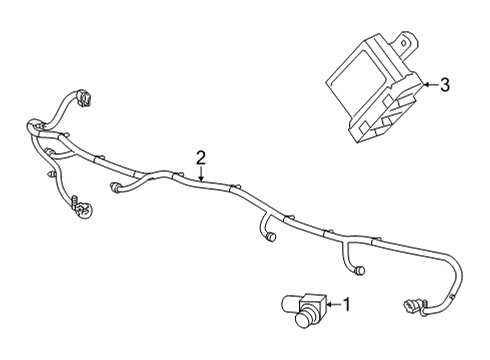 2023 Cadillac Escalade ESV Electrical Components Diagram