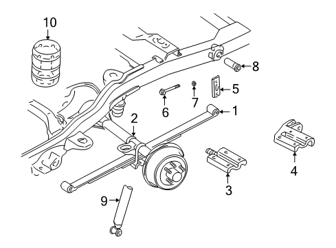 1996 GMC Jimmy Rear Suspension Diagram