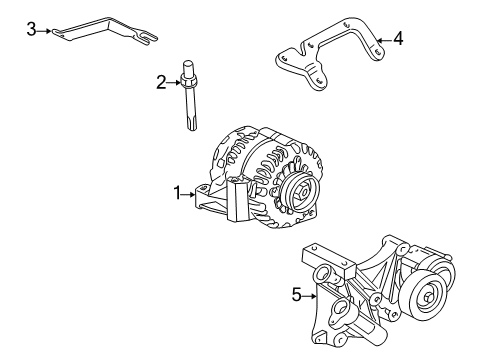 2004 Buick Regal Belts & Pulleys Diagram