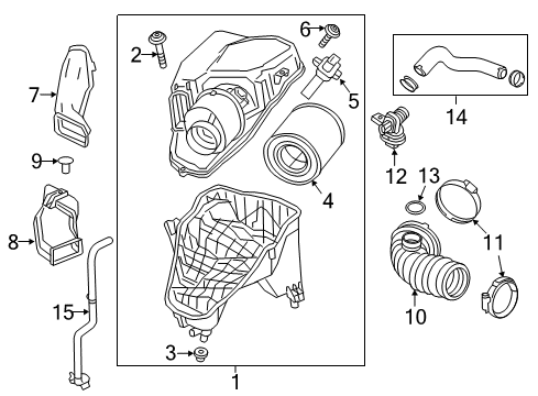 2019 Chevy Cruze Air Intake Diagram