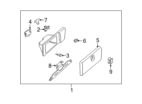 2006 Chevy Uplander Glove Box Diagram