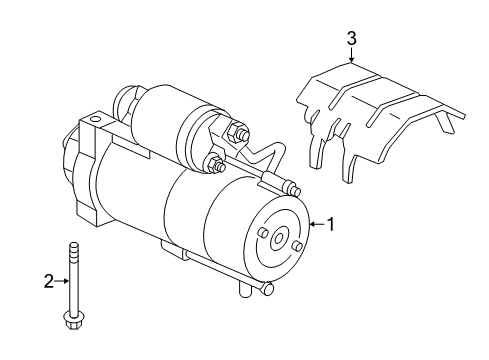 2016 GMC Sierra 2500 HD Starter Diagram