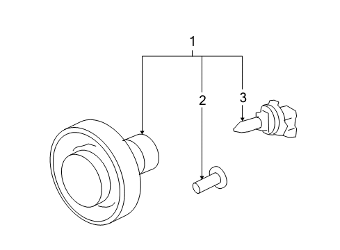 2007 Pontiac G5 Bulbs Diagram