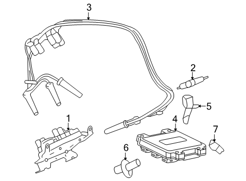 2006 Buick Terraza Ignition System Diagram