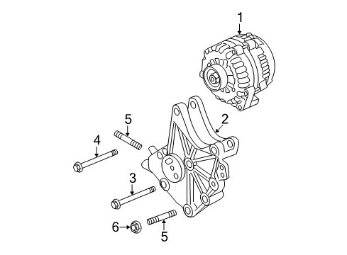 2008 GMC Sierra 2500 HD Alternator Diagram