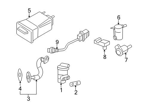 2005 Pontiac Montana Powertrain Control Diagram