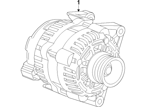 2017 Cadillac Escalade Alternator Diagram