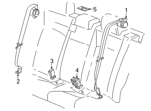 2019 Chevy Cruze Seat Belt Diagram