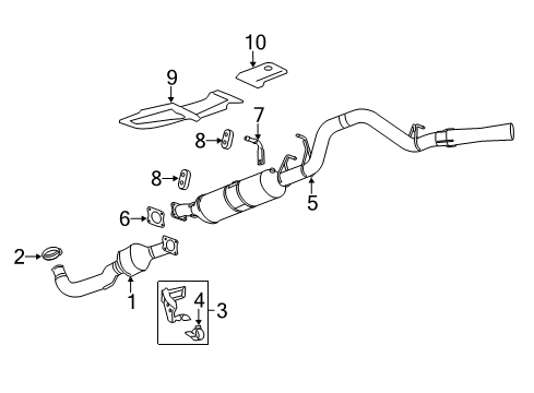 2016 GMC Sierra 2500 HD Diesel Aftertreatment System Diagram