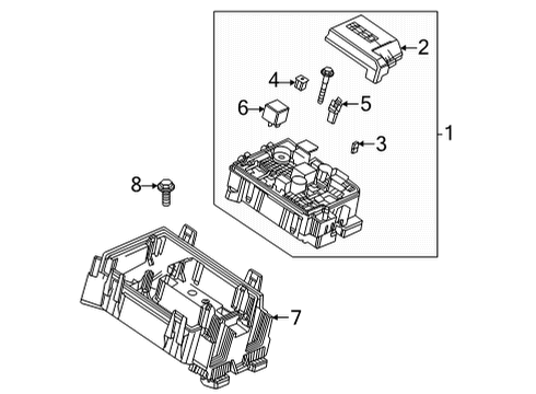 2023 Chevy Trailblazer Fuse & Relay Diagram