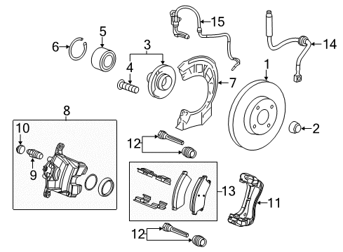 2014 Chevy Sonic Anti-Lock Brakes Diagram