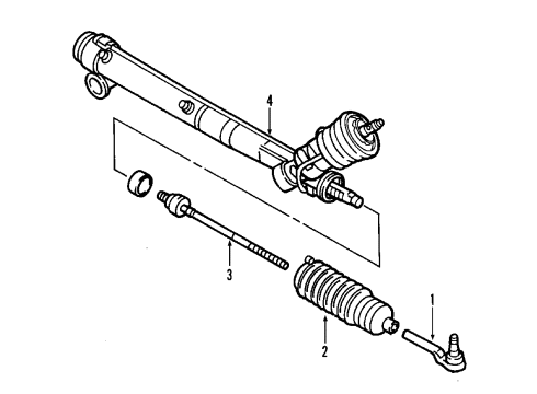 2011 Chevy Corvette P/S Pump & Hoses, Steering Gear & Linkage Diagram