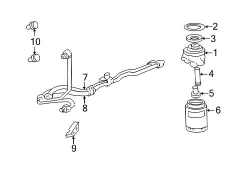 1996 GMC Jimmy Oil Cooler Diagram