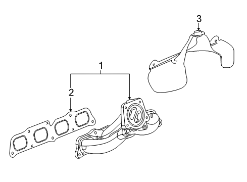 2016 Cadillac CTS Exhaust Manifold Diagram