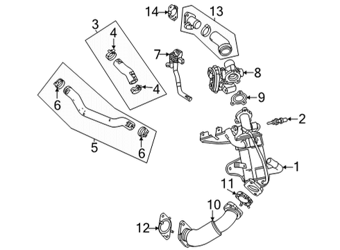 2021 GMC Yukon EGR System Diagram