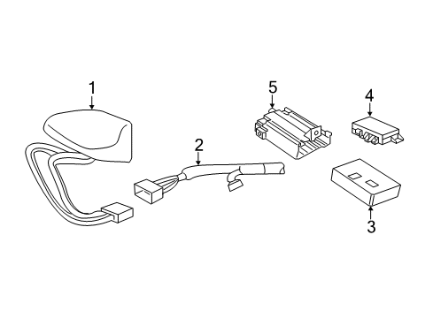 2016 Buick Envision Communication System Components Diagram