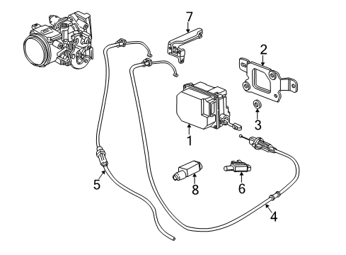 2003 Buick Park Avenue Cruise Control System Diagram