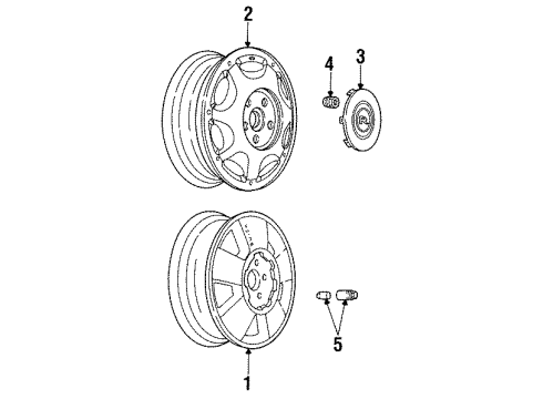 1990 Buick Reatta Wheels Diagram