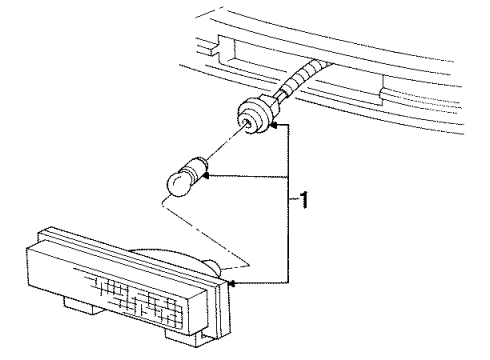 1995 Oldsmobile 98 Park Lamps Diagram