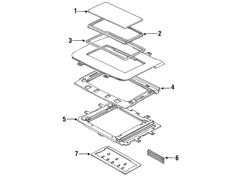 1990 Buick Reatta Sunroof Diagram