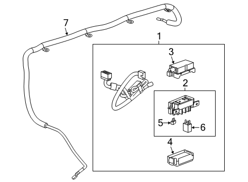 2019 Chevy Silverado 1500 LD Fuse & Relay Diagram