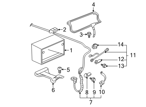 2011 Buick Lucerne Battery Diagram