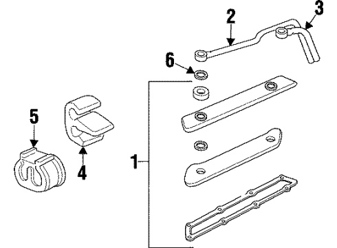 2000 Cadillac Catera Oil Cooler Diagram